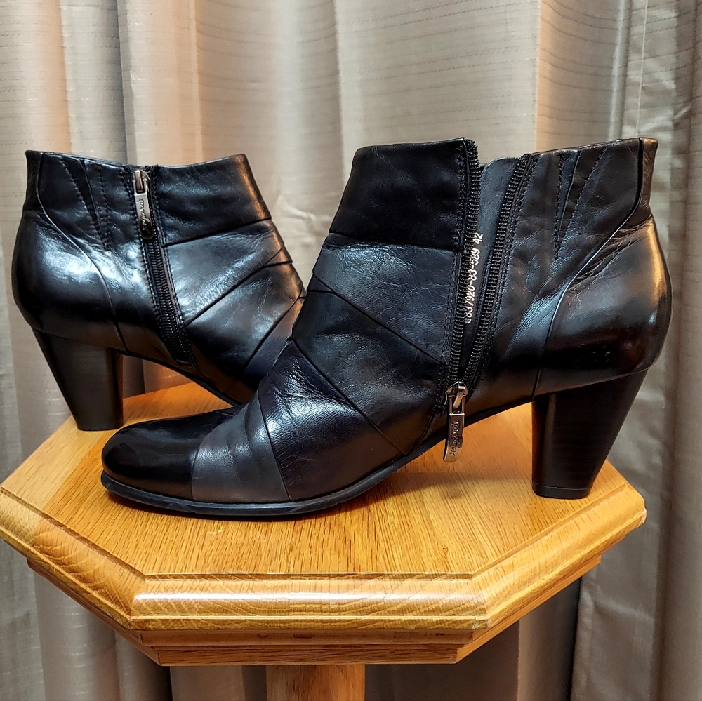 Regarde Le Ciel Patchwork Leather Boots Size 42 - Picture 6 of 14